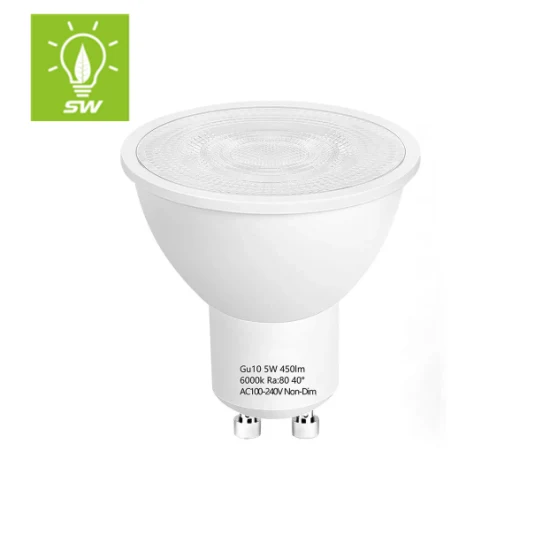 Tuya WiFi Smart New ERP PC CCT 85-265V GU10 MR16 38° Innenbeleuchtung 110° RGB-Fernbedienung Dimmbare energiesparende Spot-Down-Lichtlampe LED-Birne